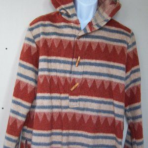 VINTAGE STAHL URBAN WOOL PULLOVER w/ HOOD NEW